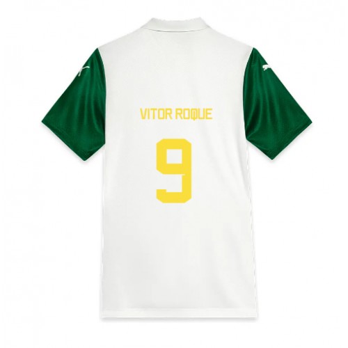 Camisa de Futebol Palmeiras Vitor Roque #9 Equipamento Secundário 2025-26 Manga Curta
